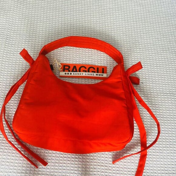 Sandy Liang × Baggu Bow Mini Bag❋Red NWT - Picture 2 of 3